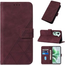 Mays Shop Oppo Için Kılıf Oppo 11 5g Pu Deri Cüzdan Kapak Flip Folio Kitap Kredi (Yurt Dışından)