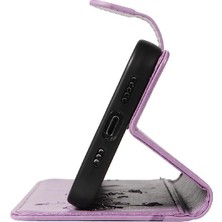 Mays Shop Reamle 10 4g Cüzdan Telefon Kılıfı ve Kart Yuvası Kabartmalı Kelebek (Yurt Dışından)