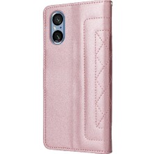 Mays Shop Sony Xperia 5 V Için Flip Case Basit Iş Darbeye Kapak Kılıfı (Yurt Dışından)