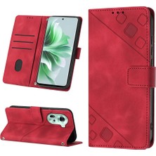 Mays Shop Oppo Case 11 5g Için Kılıf Cüzdan Kapak Çevirin Manyetik Deri Kart Tutucu (Yurt Dışından)