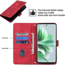 Mays Shop Oppo Case 11 5g Için Kılıf Cüzdan Kapak Çevirin Manyetik Deri Kart Tutucu (Yurt Dışından)