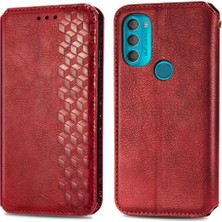 Mays Shop Motorola Moto G71 Zarif Iş Flip Kapak Kılıf Için Kılıf (Yurt Dışından)