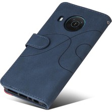 Mays Shop Nokia X10/X20 Pu Deri Flip Folio Kılıf Kickstand Koruyucu (Yurt Dışından)