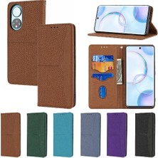 Mays Shop Huawei Nova 9 Için Kılıf El Cüzdan Kredi Kartı Tutucu Flip Folio Kitap Pu (Yurt Dışından)