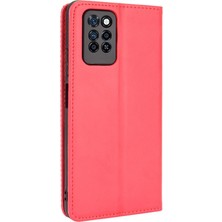 Mays Shop Infinix Not 10 Pro/not 10 Pro Nfc Cüzdan Manyetik Kapatma Pu Için Kılıf (Yurt Dışından)