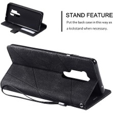 Mays Shop Oneplus 8 Için Kılıf Pro Cüzdan Flip Folio Manyetik Kart Tutucu Kickstand Pu (Yurt Dışından)