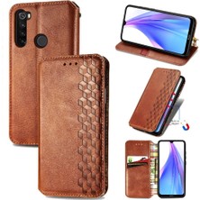 Mays Shop Xıaomı Redmi Not 8t Kılıf Için Kılıf Cüzdan Fonksiyonu Moda Tasarımı (Yurt Dışından)