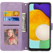 YH Market Samsung Galaxy A15 Için Flip Case 4g/5g Manyetik Kapatma Darbeye Pu (Yurt Dışından)