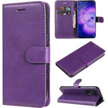 YH Market Oppo Bulmak Için Flip Case X5 Pro Yüksek Kaliteli Deri Klasik Düz Renk (Yurt Dışından)