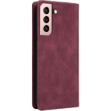 YH Market Samsung Galaxy S21 Cüzdan Için Flip Case Basit Iş Kapak Kılıfı (Yurt Dışından)