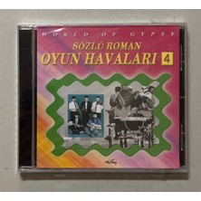 Erdal Sözlü Roman Oyun Havaları 4 CD (Jelatininde Sıfır Orjnal Dönem Baskı Cd)