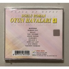 Erdal Sözlü Roman Oyun Havaları 4 CD (Jelatininde Sıfır Orjnal Dönem Baskı Cd)