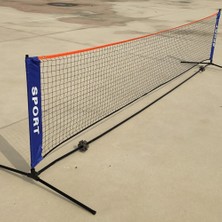 Chaoduo Shop 4,1 Milyon Stili Standart Profesyonel Tenis Eğitim Ağı Taşınabilir Badminton Açık Tenis Ağı Çerçevesiz Örgü Voleybol Sporları Için (Yurt Dışından)