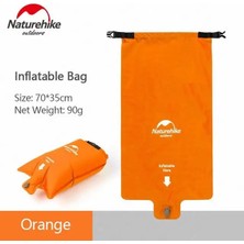 Chaoduo Shop Hava Yastığı-Turuncu Tarzı Naturehike Açık Taşınabilir Ultralight 600G Şişme Mat Seyahat Naylon Tpu Su Geçirmez Kamp Minderi Yastık Pedi ile Rahat (Yurt Dışından)