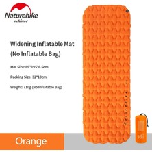 Chaoduo Shop Hava Yastığı-Turuncu Tarzı Naturehike Açık Taşınabilir Ultralight 600G Şişme Mat Seyahat Naylon Tpu Su Geçirmez Kamp Minderi Yastık Pedi ile Rahat (Yurt Dışından)