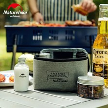 Chaoduo Shop 6 Adet Tarzı Naturehike Kamp Taşınabilir Baharat Şişeleri Baharat Kavanoz Kılıfı Çeşni Şişeleri Set Konteyner Barbekü Organizatör Açık (Yurt Dışından)