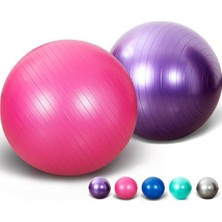 Chaoduo Shop 75CM Pembe Tarzı Yoga Topu 65CM Fitball Denge Topları 45CM Bola Jimnastik Egzersizi Spor Masajı Egzersizi 75CM Pilatelates 55CM Fitness Topları (Yurt Dışından)