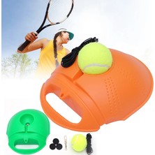 Chaoduo Shop Turuncu Tarzı Ribaund Topu ile Tenis Antrenör Seti Bireysel Çalışma Tenis Egzersiz Eğitimi Aleti Yeni Başlayan Çocuklar Için Uygun Yetişkin SAL99 (Yurt Dışından)