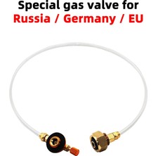 Chaoduo Shop Dönüşüm Kafa Seti Stili Açık Kamp Gaz Sobası Brülör Adaptörü Propan Dolum Adaptörü Bölünmüş Tip Fırın Dönüştürücü Konektörü Autooff Gaz Tankı Silindir (Yurt Dışından)