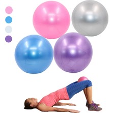 Chaoduo Shop Gri Stil 25CM Çap Yoga Topu Anti-Sıkıştırma Patlamaya Dayanıklı Pilates Mini Balance Küre Spor Salonu Ev Eğitimi Fitness Küre Flaş Satış (Yurt Dışından)