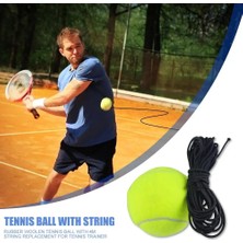 Chaoduo Shop Sıcak Satış Tenis Topları Yeni Başlayanlar Için Dize Eğitim Ekipmanları ile Aşınmaya Dayanıklı Raket Kauçuk Yün Tenis Topu (Yurt Dışından)