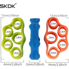 Chaoduo Shop Stil 15 Stil 1 Adet Parmak El Kavrama Silikon Gücü Eğitmen Halka Tutucu Genişletici Parmak Egzersiz Fitness Eğitimi Güç El Sapları (Yurt Dışından)