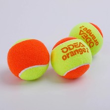 Chaoduo Shop 3 Adet Turuncu2 Tarzı 3 Adet Tenis Topları Spor Turnuvası Açık Eğlenceli Kriket Elastik Kauçuk Plaj Köpeği Plaj Kriket Teractice Topları Için Ideal (Yurt Dışından)