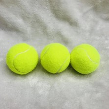 Chaoduo Shop 3 Adet Tarzı Et Profesyonel Kauçuk Tenis Topu Okul Kulübü Müsabaka Eğitimi Için Yüksek Esneklik Dayanıklı Teractice Topu (Yurt Dışından)