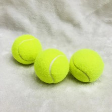 Chaoduo Shop 3 Adet Tarzı Et Profesyonel Kauçuk Tenis Topu Okul Kulübü Müsabaka Eğitimi Için Yüksek Esneklik Dayanıklı Teractice Topu (Yurt Dışından)