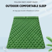 Chaoduo Shop Green Individual Style Açık Uyku Pedi Şişme Hava Yatakları Kamp Mat Mobilya Yatak Ultralight Yastık Yastık Yürüyüş Trekking Wstorage Çanta (Yurt Dışından)