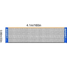 Chaoduo Shop 4.1 M Tarzı Profesyonel Taşınabilir Spor Eğitimi Standart Tenis Net Voleybol Net Badminton Net Kapalı Açık Spor Egzersizi Için (Yurt Dışından)