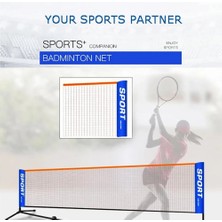 Chaoduo Shop 4.1 M Tarzı Profesyonel Taşınabilir Spor Eğitimi Standart Tenis Net Voleybol Net Badminton Net Kapalı Açık Spor Egzersizi Için (Yurt Dışından)