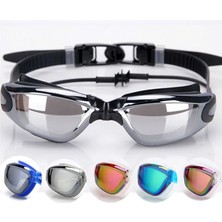 Chaoduo Shop Siyah Miyopi -5.0 Tarzı Miyopi Yüzme Gözlükleri Reçete Kulak Tıkacı Yetişkin Çocuklar Yüzmek Kap Havuz Gözlükleri Anti Sis Erkekler Kadınlar Optik Su Geçirmez Gözlük (Yurt Dışından)