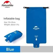 Chaoduo Shop Mavi Stil 70X35CM Naturehike Su Geçirmez Şişme Yüzdürme Çanta Taşınabilir Katlanır Neme Dayanıklı Amper Yürüyüş Yüzme Şişme Hava Yastığı (Yurt Dışından)