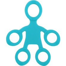 Chaoduo Shop Yeşil Stil Fitness El Parmak Eğitmeni Çekme Halkası Bant Gerginlik Aracı Güç Egzersiz Eğitimi Parmak Rehabilitasyon Eğitmeni El Sapları (Yurt Dışından)