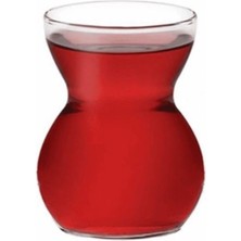 Paşabahçe Dantel Çay Bardak - 6 Lı Cam Çay Bardağı 42841