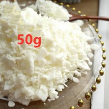 Mingjing Shop3 50G Tarzı G Doğal Soya Balmumu Granül Kokulu Mum Hammaddesi 100% Katkısız Dıy Dumansız Mum Yapımı Malzemeleri (Yurt Dışından)