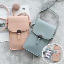 Kensen Shop Açık Gri A Stili Telefon Cüzdanları Şeffaf Dokunmatik Ekran Cep Telefonu Çanta Kılıfı Kadın Telefonu Çanta Messenger Çanta Küçük Flap Çanta Kalıpçı Çanta (Yurt Dışından)
