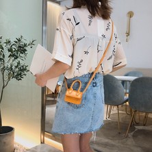 Kensen Shop Siyah Stil Lüks Saplı Mini J Çanta Çantalar Çanta Kadın Tasarımcı Küçük Omuz Crossbody Çanta Kadın Ruj Çanta Kılıf (Yurt Dışından)