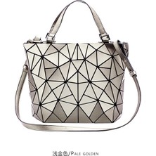 Kensen Shop Mat5 Altın Tarzı KÜÇÜK22X12X17CM Aydınlık Bao Büyük Çanta Wome Için Holografik Yansıtıcı Geometrik Çantalar Kapitone Omuz Çantaları Kadın Çanta Bolsa Feminina (Yurt Dışından)