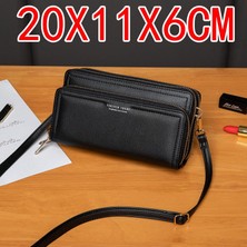 Kensen Shop 7488 Siyah Stil Renkli Cep Telefonu Çantası Moda Günlük Kullanım Kart Sahibinin Kadınlar Için Küçük Yaz Omuz Çantası (Yurt Dışından)