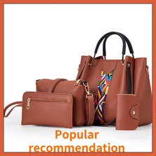 Kensen Shop D Stili Et Leather Women Shoulder Bag Handbag Tote Female Casual Soft Card Holder Purse Messenger Satchel Top Handle Shopping Bag (Yurt Dışından)
