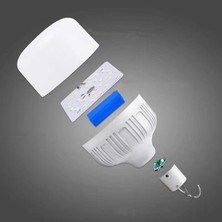 Xiyu Shop 80W. USB Şarj Edilebilir LED Acil Durum Işıkları Ev Açık Taşınabilir Fenerler Acil Durum Lambası Ampul Pil Fener Barbekü Kamp Işığı (Yurt Dışından)