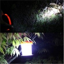Xiyu Shop Yeşil LED Kamp Işık Açık Su Geçirmez Çadır Işık Mini Taşınabilir Işıklar Taşınabilir Bahar Katlanır Balıkçı Işığı Yürüyüş El Feneri (Yurt Dışından)