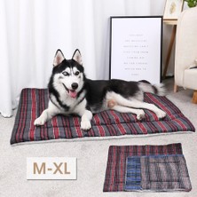 Shanhua Shop 081 Mavi Stil Xl Beden Kış Kalın Köpek Kedi Mat Sıcak Polar Köpekler Yatak Pet Köpek Kanepe Küçük Orta Büyük Köpekler Için Uyku Mat Yastık Pitbull Chihuahua (Yurt Dışından)