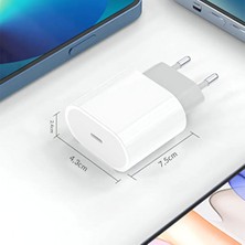 Woyax Samsung, Xiaomi, Oppo, Huawei, Realme, Reeder Uyumlu 20w Hızlı Şarj Aleti Adaptörü Type C