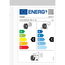 Tigar 215/55R 18 99V Xl Uhp Oto Yaz Lastiği (Üretim Yılı: 2024)
