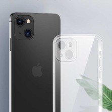 Alan Tech iPhone 13 Mini Uyumlu Zore Blok Kapak-Renksiz