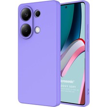 Microsonic Xiaomi Poco M6 Pro 4g Kılıf Groovy Soft Lila