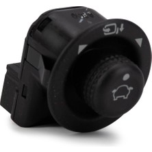 Fkoto Ford Transit Ayna Ayar Düğmesi (Katlanır Tip) 8 Pin 2014-2023